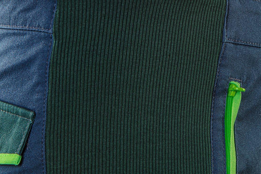 Salopeta de lucru PREMIUM, 62% bumbac, 35% poliester, 3% elastan, marimea XXL 81-246-XXL