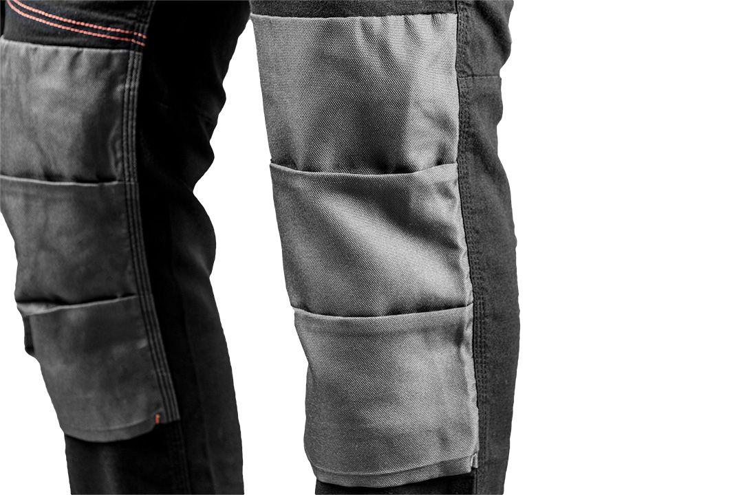 Pantaloni de lucru cu bretele HD Slim, marimea XXXL 81-248-XXXL