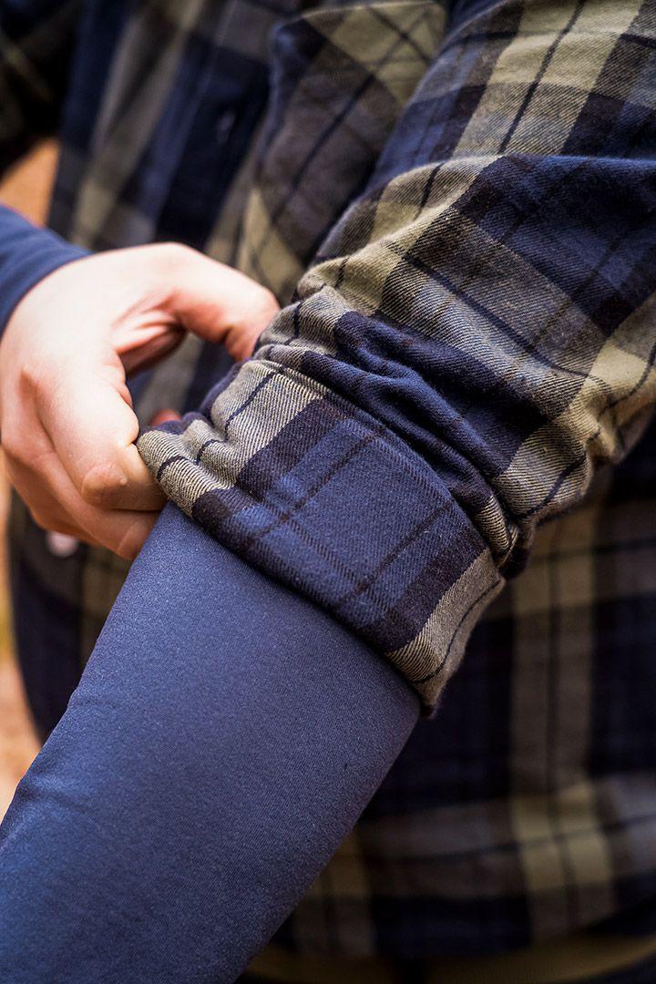Camasa pentru barbati din flanel, albastru inchis-oliv-negru, marimea XXL 81-541-XXL