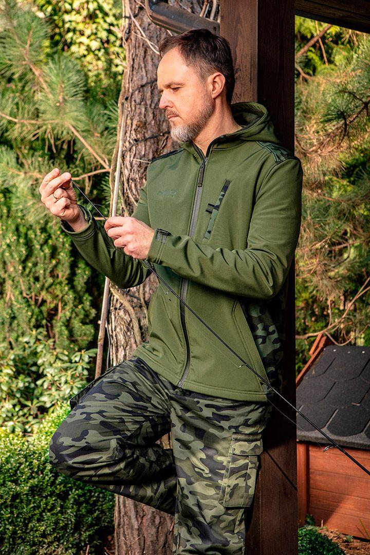 Jacheta Softshell CAMO, marimea XXL 81-553-XXL