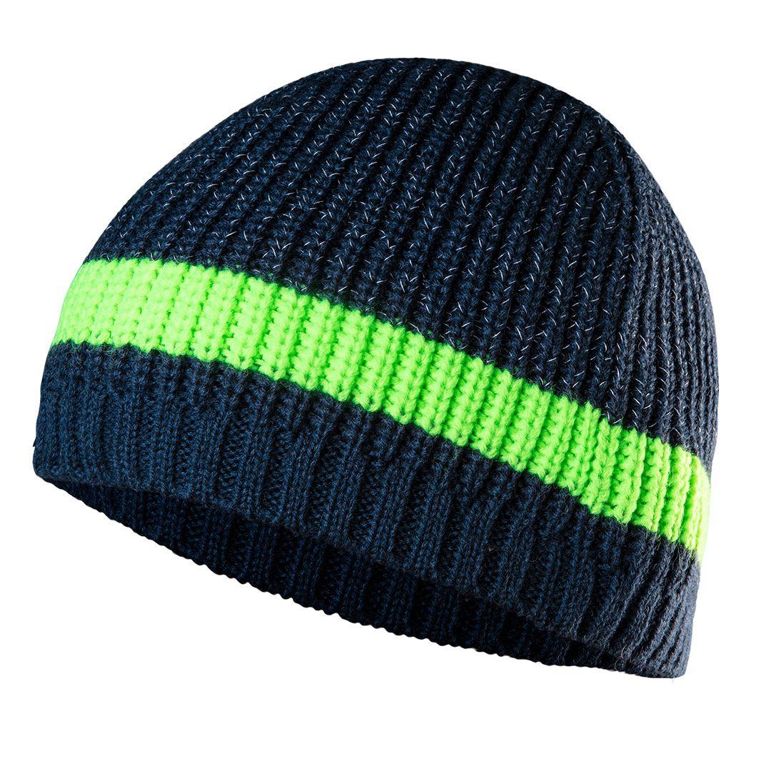 Caciula de iarna PREMIUM, cu elemente reflectorizante, 50% lana, 50% acrilic 81-624