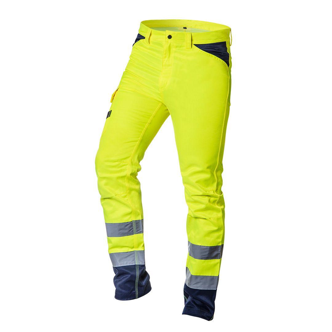 Pantaloni de inalta vizibilitate 40% poliester, 60% bumbac, 260 g/m², marimea S 81-792-S