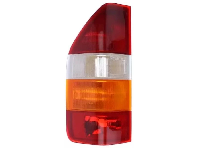 Lampa spate stop Mercedes Sprinter, 01.1995-12.2002, partea Stanga, fara suport becuri, semnalizare portocalie, tip bec P21/5W+P21W, DEPO 440-1926L-UE