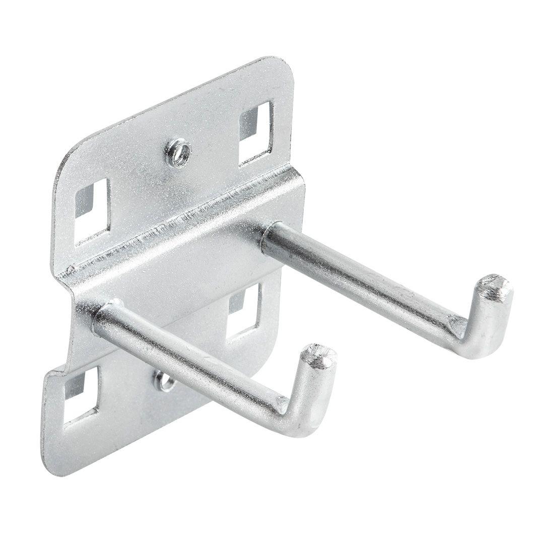 Carlig dublu 40mm, set de 3 bucati 84-096