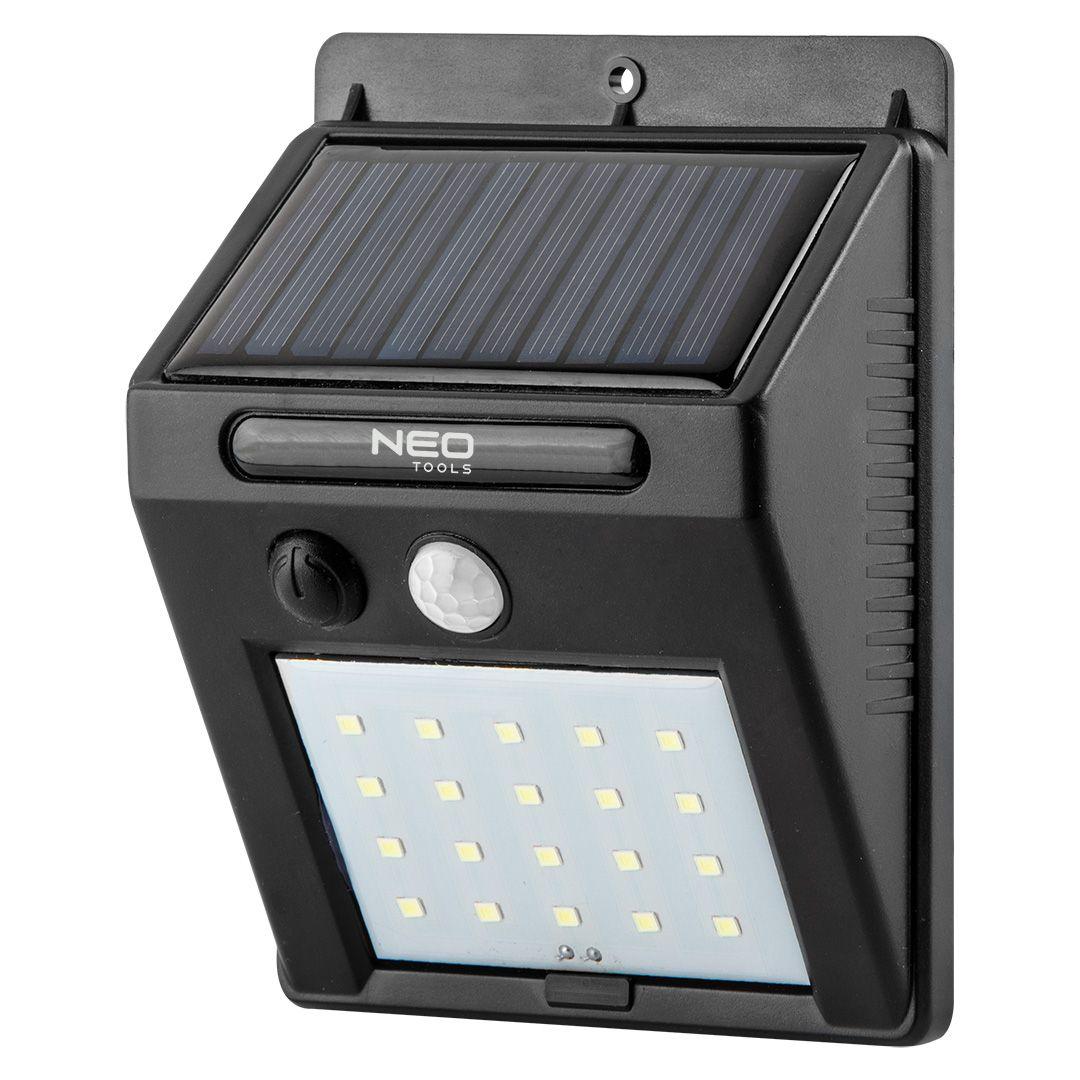 Lampa solara de perete 32W, 20 SMD, LED, 250 lm, reincarcabila, 3.7V Li-Ion 99-055