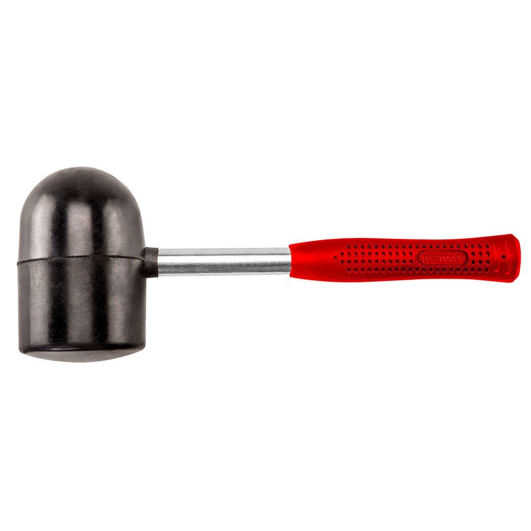 Ciocan cauciuc 1250 g, 90 mm, maner metalic 02A315