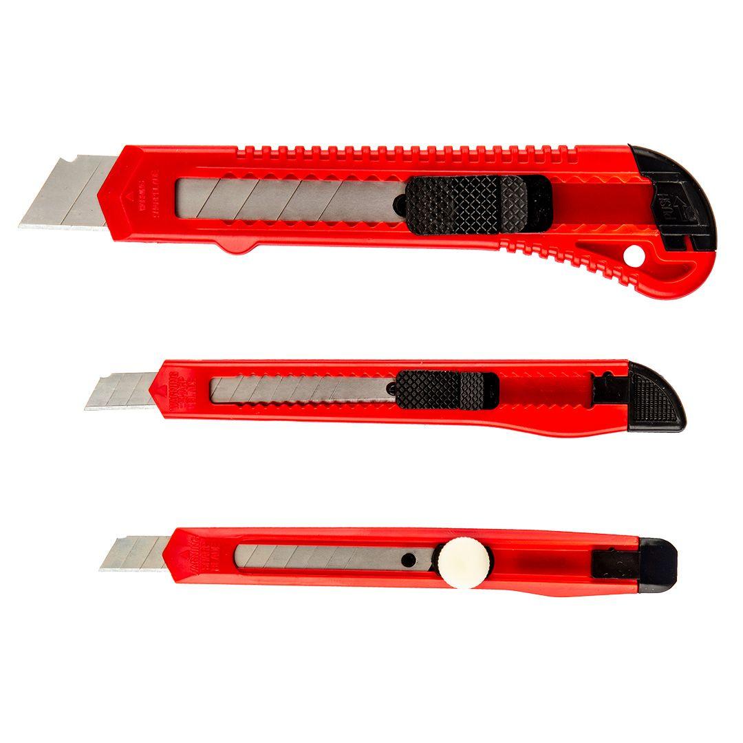 Cuttere, 3 buc -set 17B533
