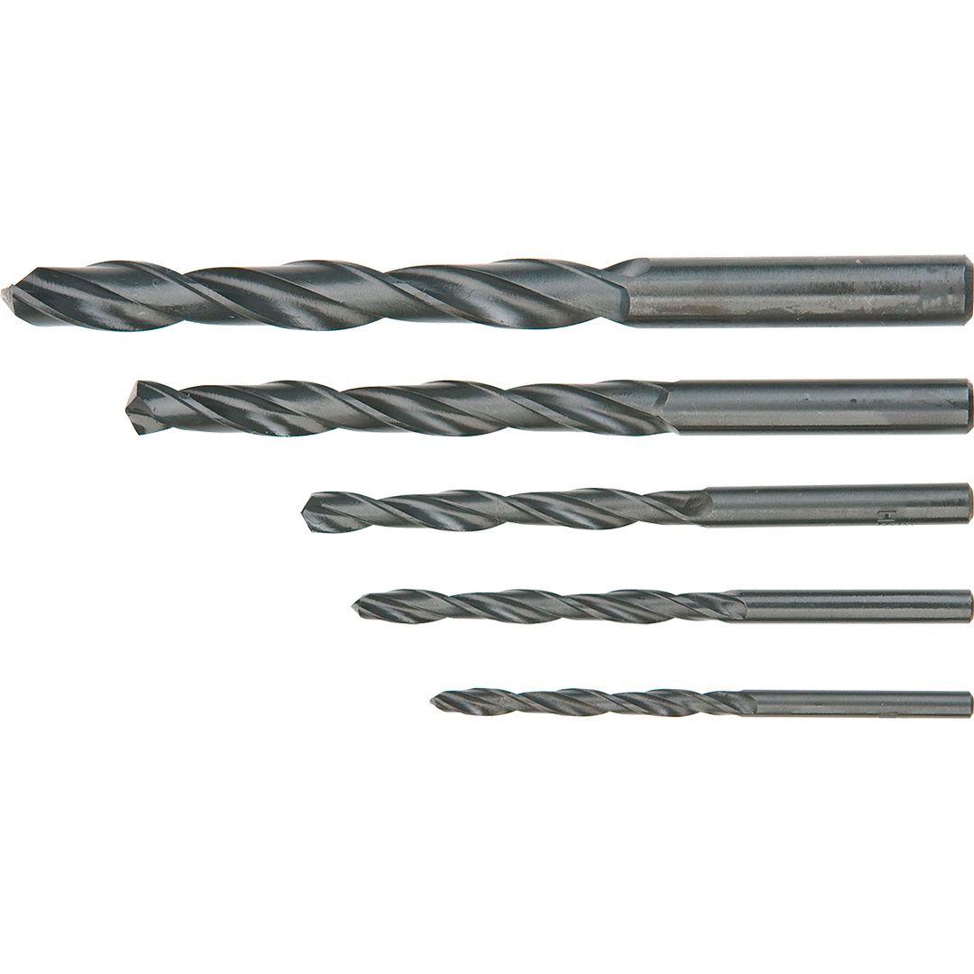 Burghie pt metal, HSS, 4.0-10.0 mm, 5 buc -set 60H705