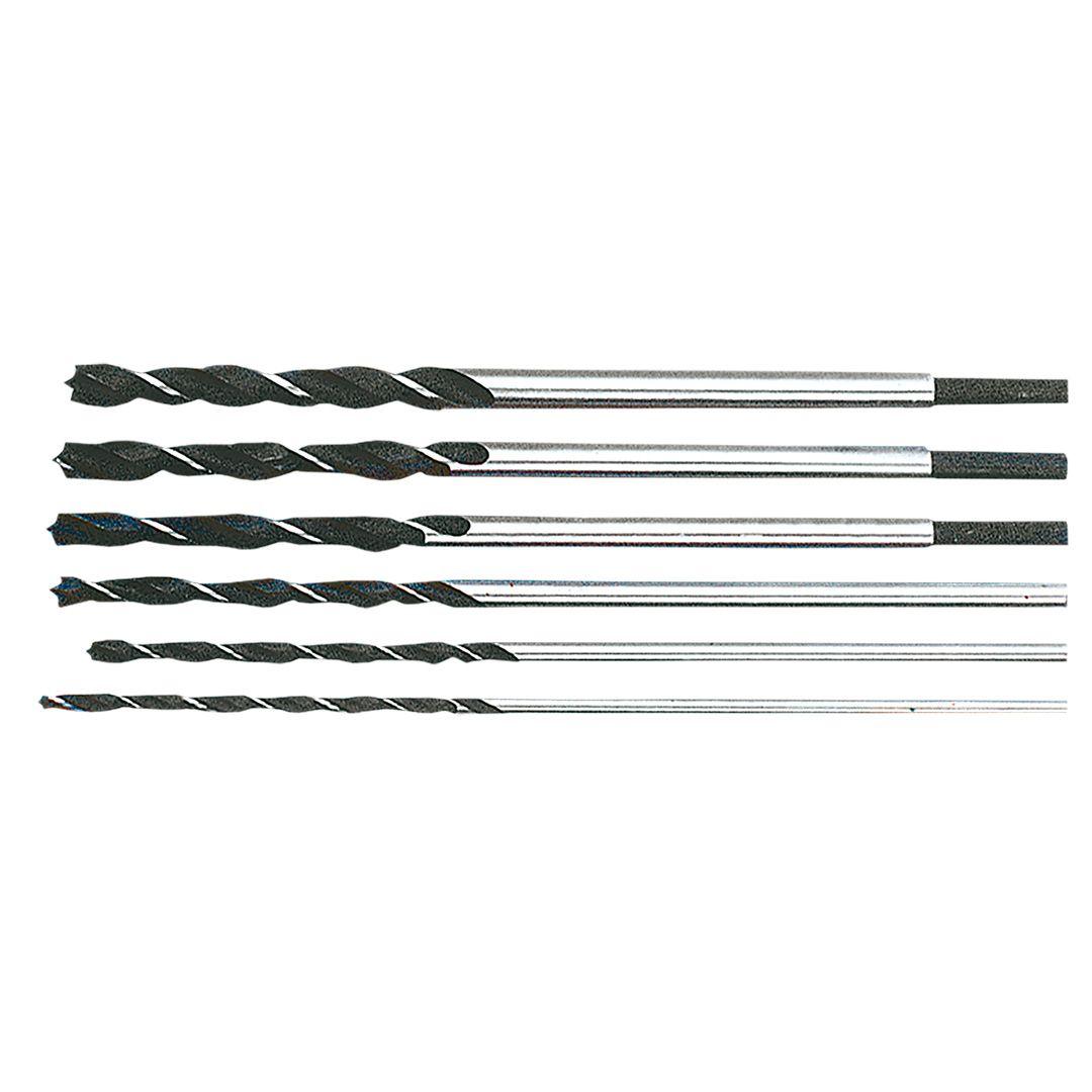 Burghie lemn, 6-14 x 300 mm, 6 buc -set 60H816