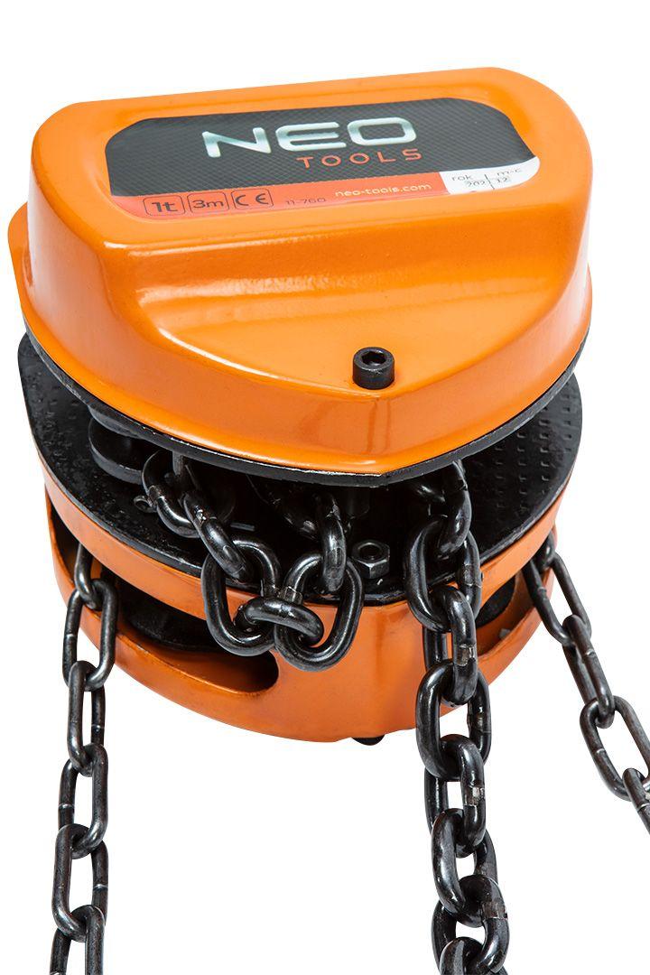 Troliu cu lant 1T, 3m 11-760
