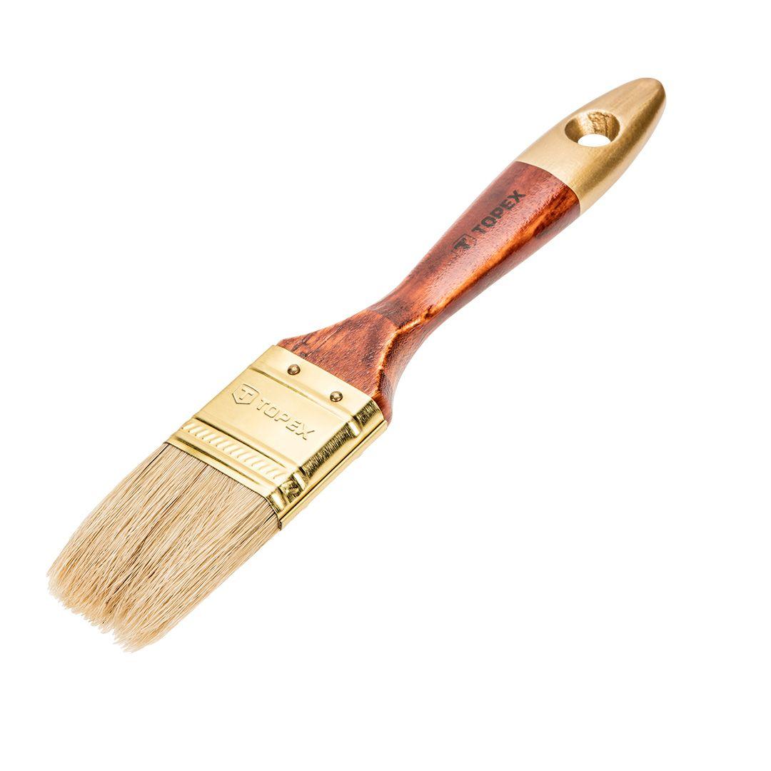 Pensula par natural,maner lemn, 1.5 "/ 38mm, pt vopsele in ulei 19B615