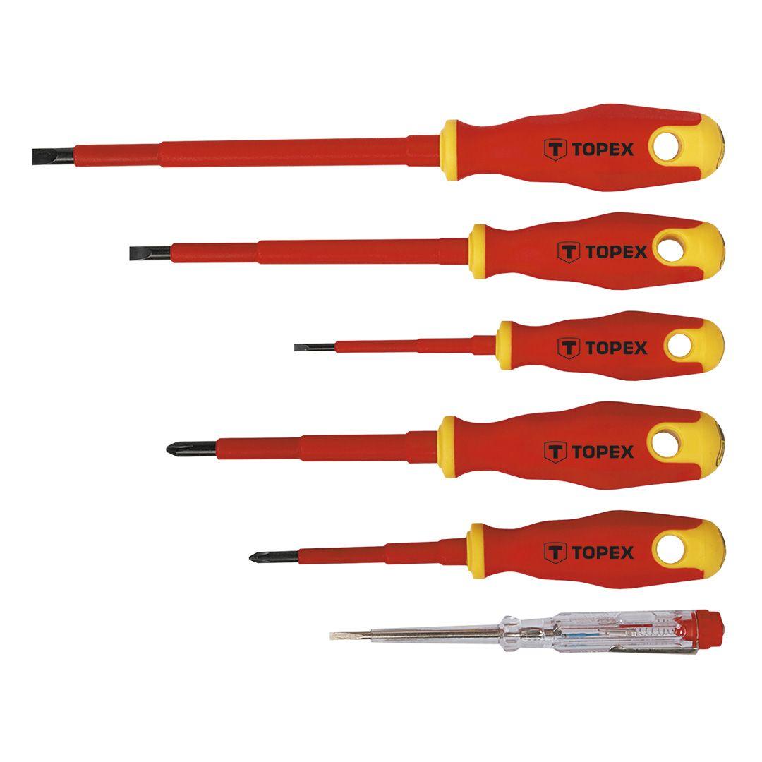 surubelnite 1000V, 6 buc -set 39D673