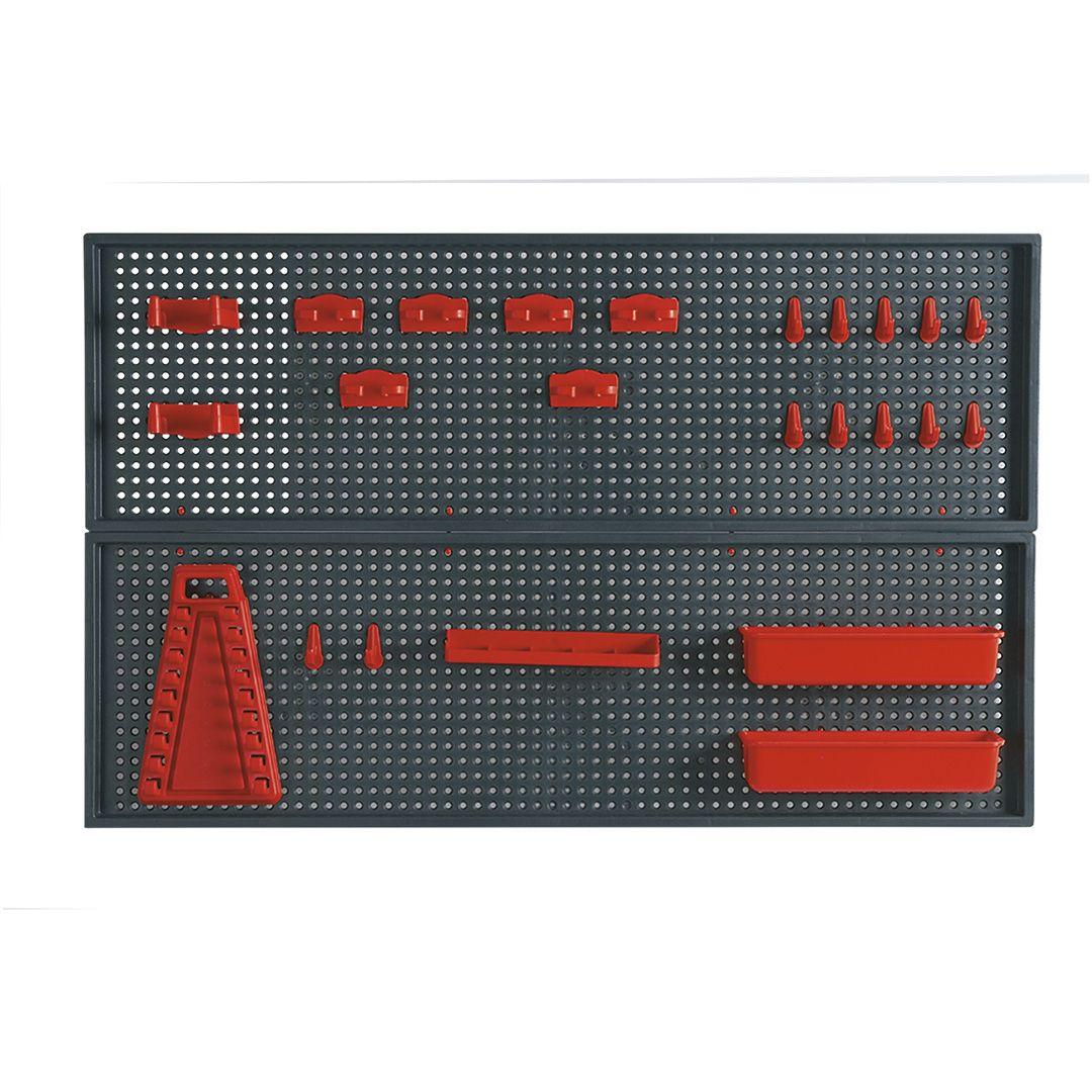 Grila/suport perforata pt scule si unelte 80x50cm 79R186 Grila/suport perforata pt scule si unelte 80x50cm 79R186