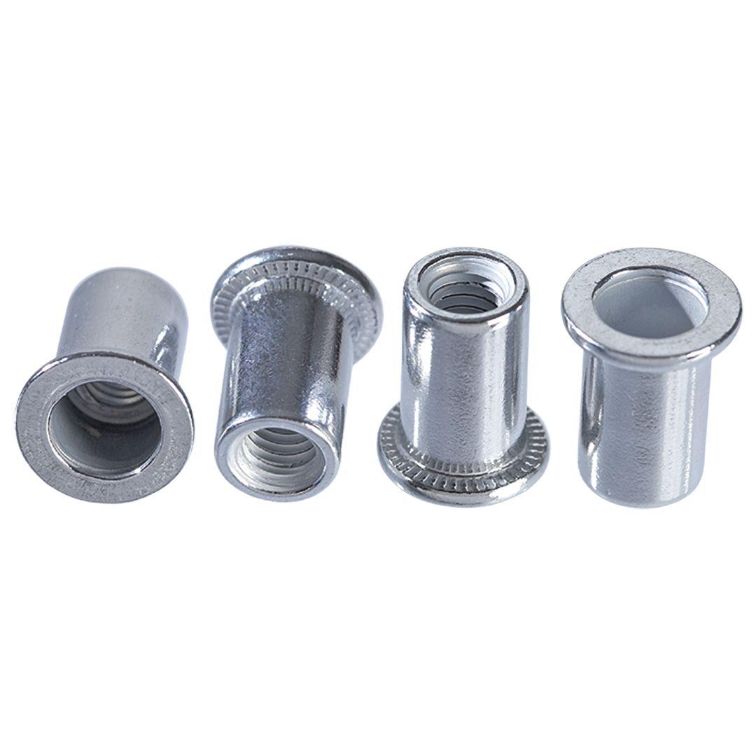 piulite de ghidaj din aluminiu pt nituri/suruburi, M6, 20 buc -set 43E136