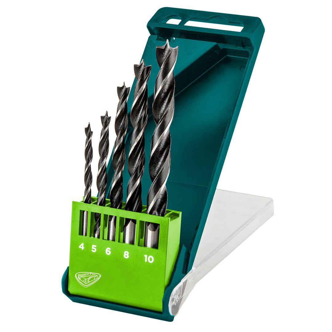 Burghiu lemn 4-10mm - set 5 buc 60H802