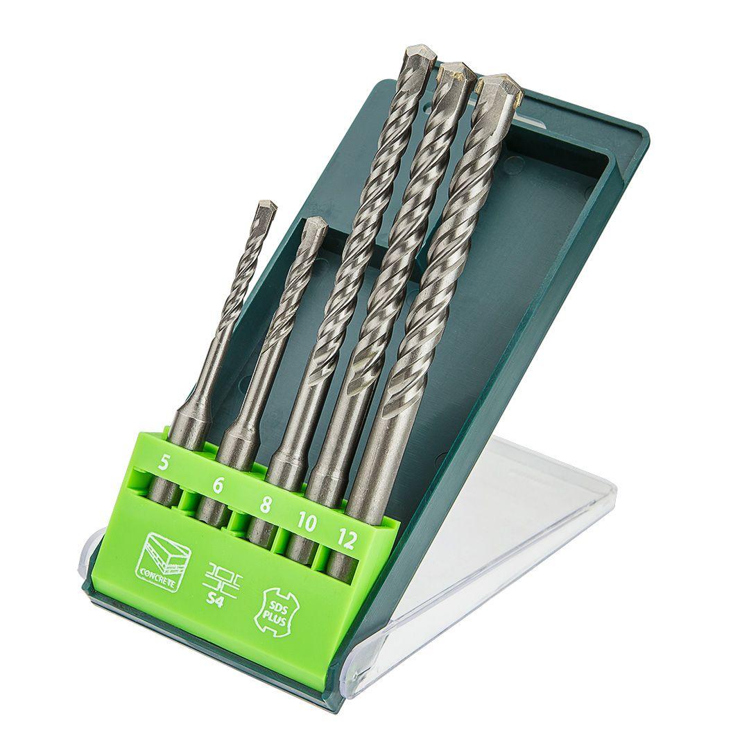 Set 3 burghie pentru zidarie SDS plus; 5,6 x110mm + 8,10,12 x 160mm 60H685