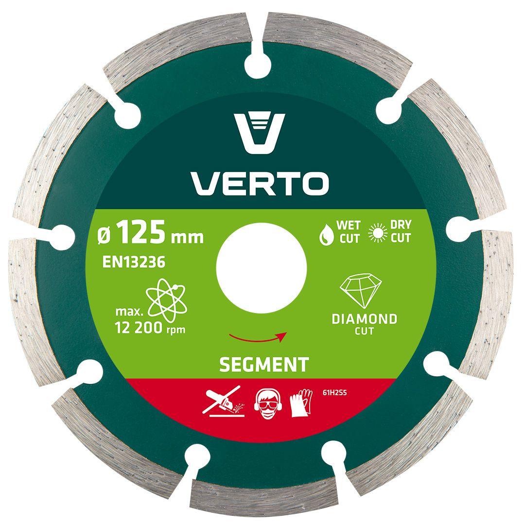 Disc diamantat 125mm, segmentat ,pentru beton 61H2S5