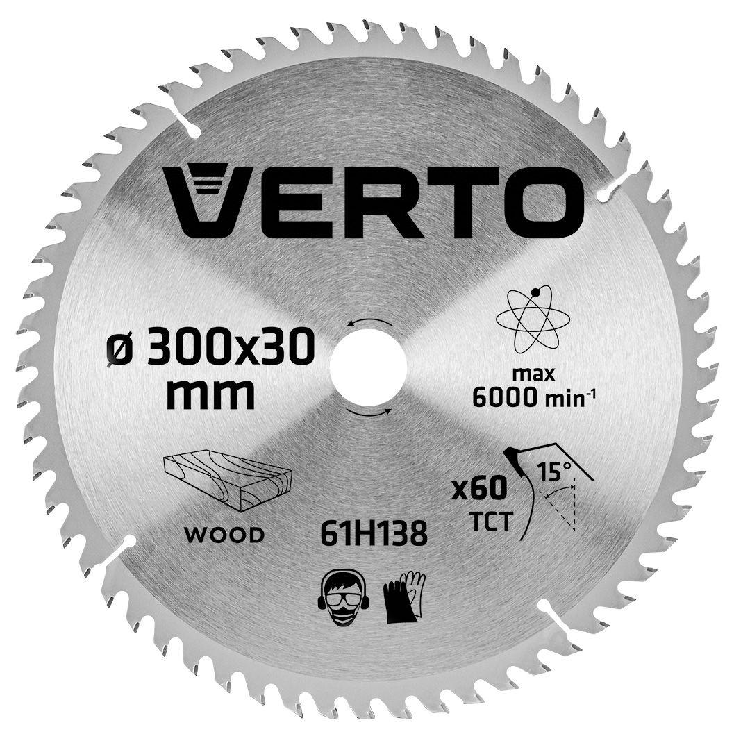 Disc pentru circular, 300 x 30 mm, 60 dinti 61H138