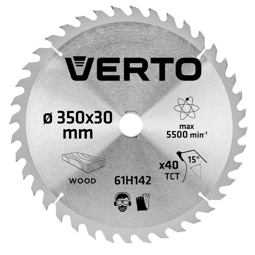 Disc pentru circular, 350 x 30 mm, 40 dinti 61H142