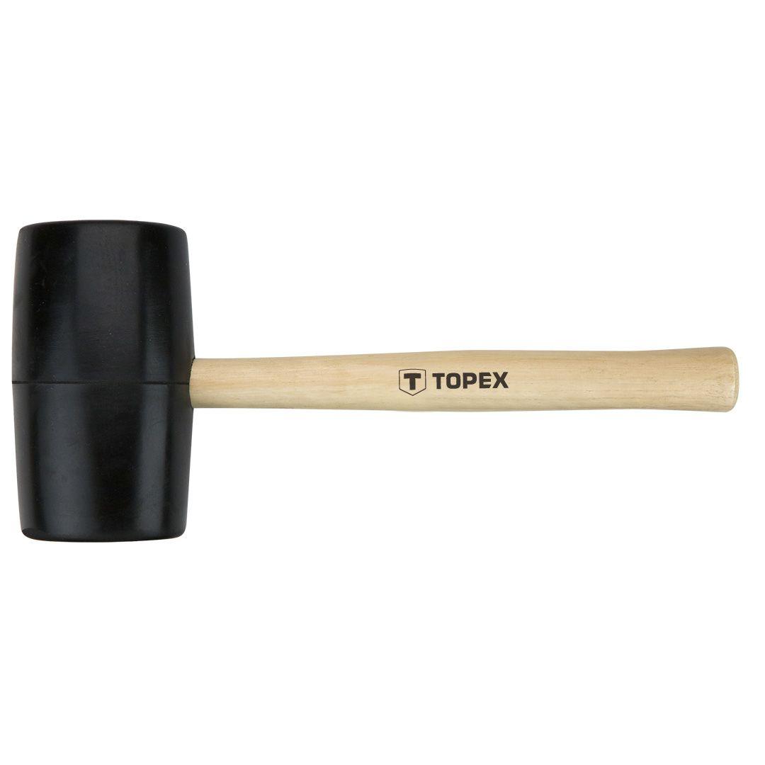 Ciocan cauciuc72 mm, 900 g, maner lemn 02A347