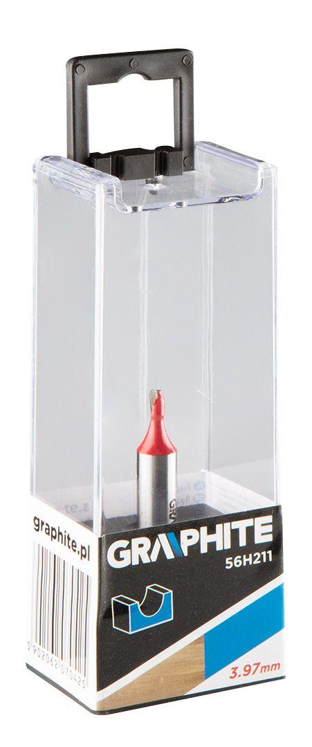 Burghiu freza,profil U, HM, 3.97x6mm, tija 8mm 56H211