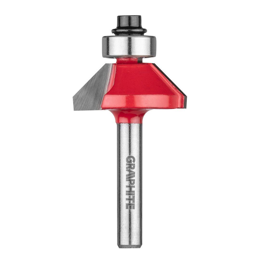 Burghiu freza pentru rotunjire, HM, 26.6x9.520mm, tija 6mm 56H217