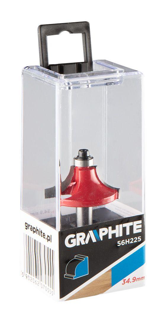 Burghiu freza pentru rotunjire, HM, 34.9x15.4mm, tija 8mm 56H225