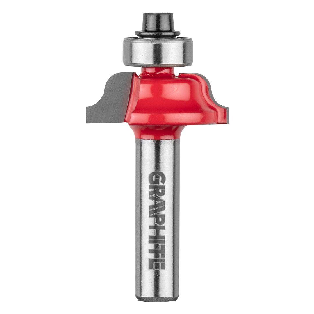 Burghiu freza pentru rotunjire decorativa, HM, 25.7x9.7mm, tija 8mm 56H238
