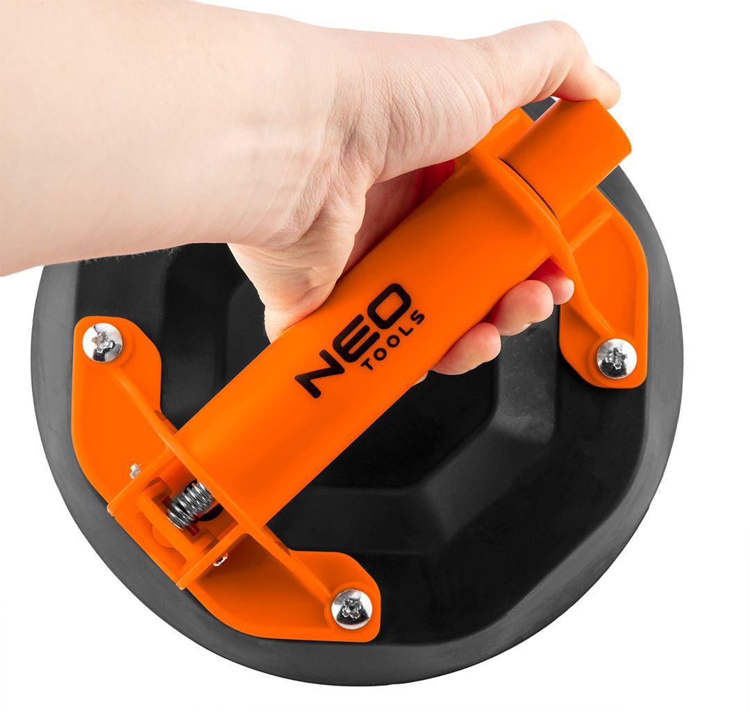 Ventuza cu pompa de aspiratie, pentru gresie si sticla, 160 kg, in valiza 56-800