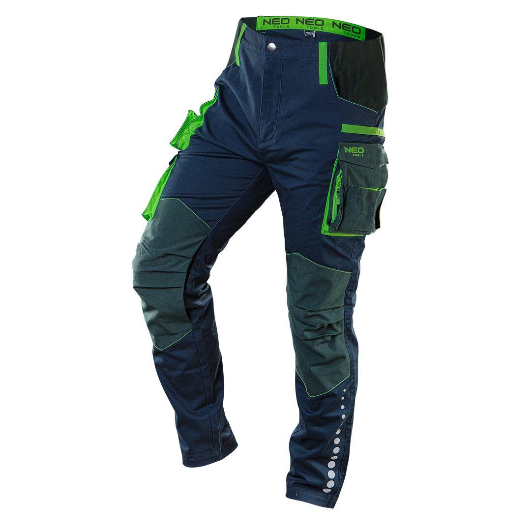 Pantaloni de lucru PREMIUM, 62% bumbac, 35% poliester, 3% elastan, marimea XS 81-226-XS
