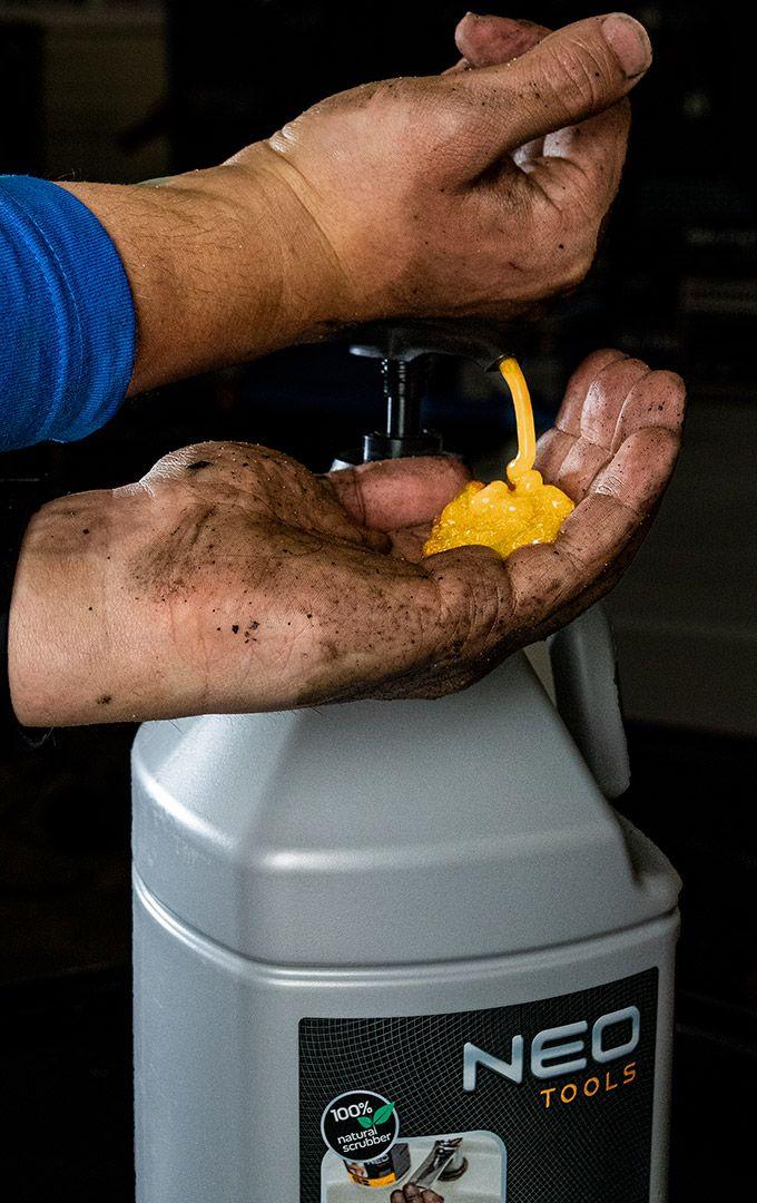 Pasta spalare maini, pentru indepartarea murdariei dificile si foarte dificile - gel galben, recipient 4 l cu pompa 10-406
