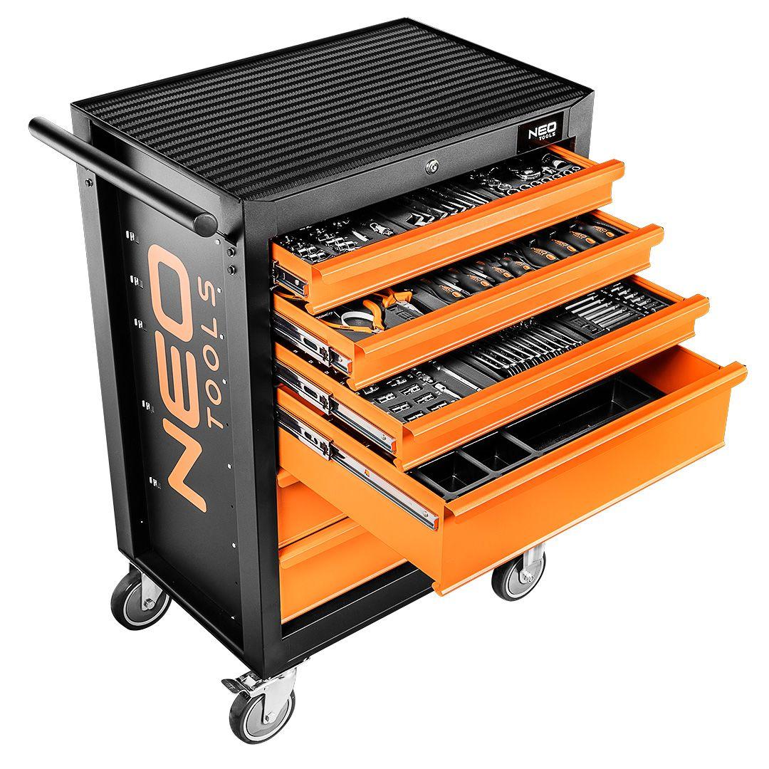 Dulap cu scule profesional, 6 sertare, 149 elemente 84-221+G