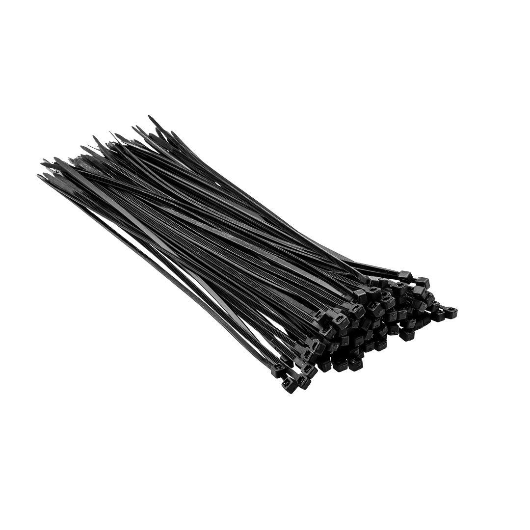 Coliere plastic negre, 2.5 x 200 mm, 100 buc -set 44E958