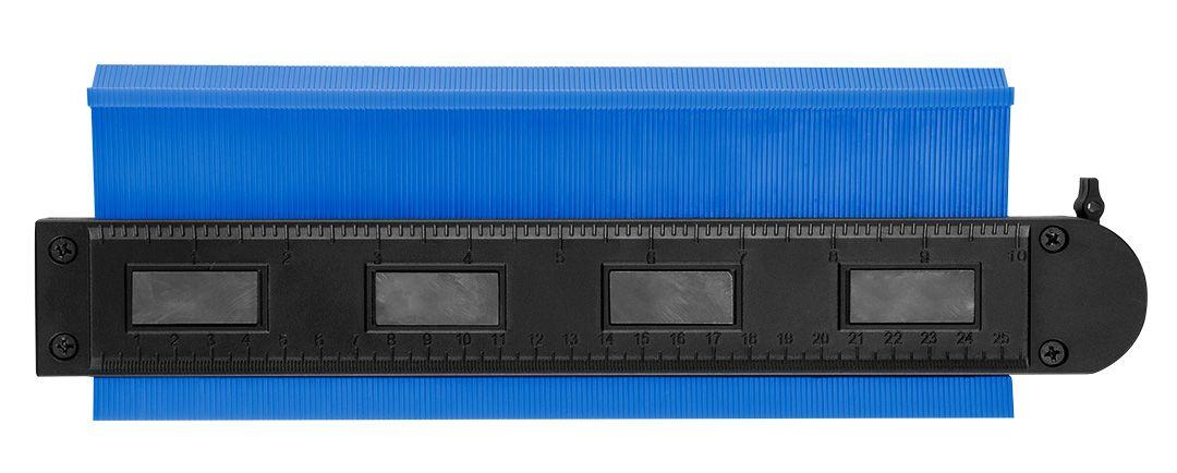 Rigla cu sablon pentru contur 250mm 55H226