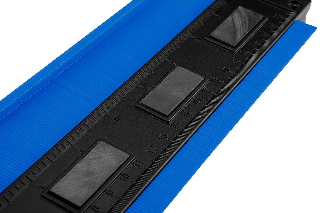 Rigla cu sablon pentru contur 250mm 55H226