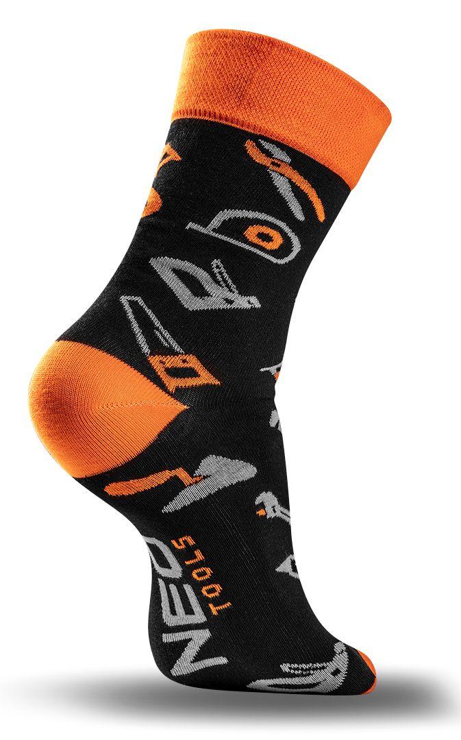 Sosete colorate NEO TOOLS, marime 43-46 GD018