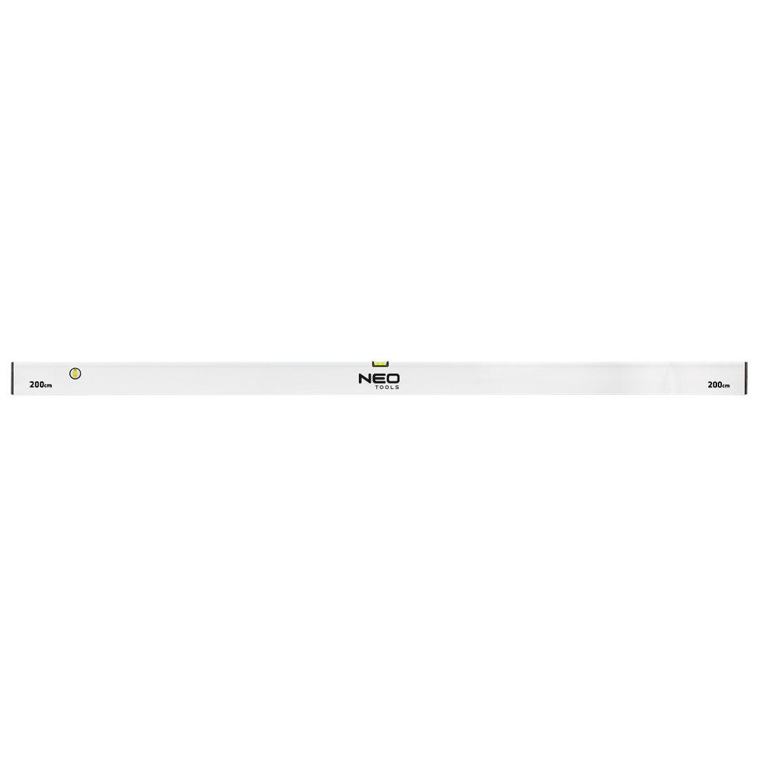 Dreptar 200cm, 2 bule plan orizontal si vertical 72-523