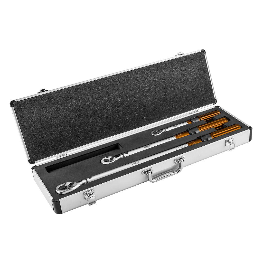 Cheie dinamometrica -set 3 buc ( 1/4", 3/8", 1/2") 08-845