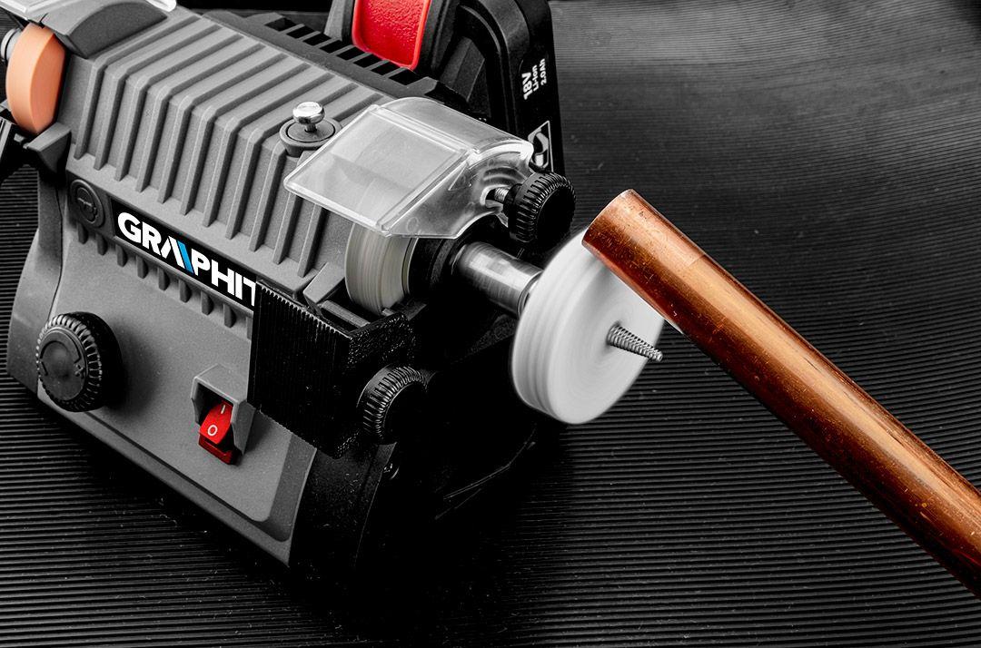 Mini slefuitor de banc fara fir, Energy+, 3 in 1 (slefuitor de banc, polizor, slefuitor cu ax flexibil) (fara acumulator inclus) 58G095