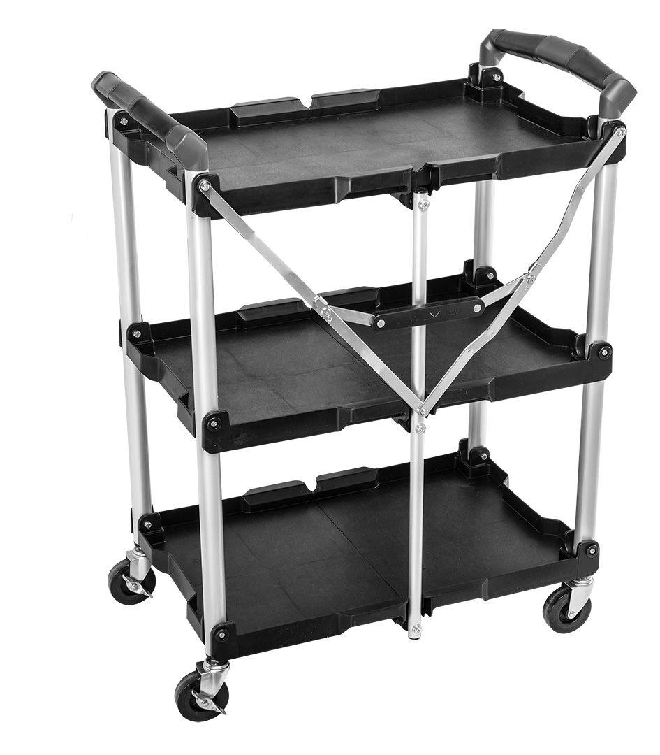 Carucior pliabil 75 kg cu organizator 84-404
