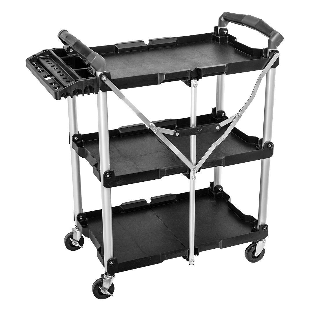 Carucior pliabil 75 kg cu organizator 84-404
