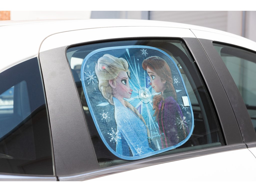 Set de 2 Parasolare Auto Pop-Up Disney Frozen - Protectie Solara Eficienta 44x35cm