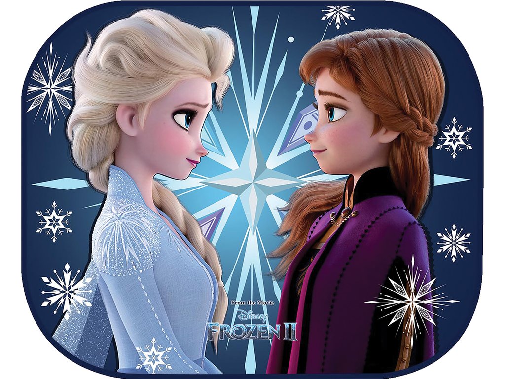 Set de 2 Parasolare Auto Pop-Up Disney Frozen - Protectie Solara Eficienta 44x35cm