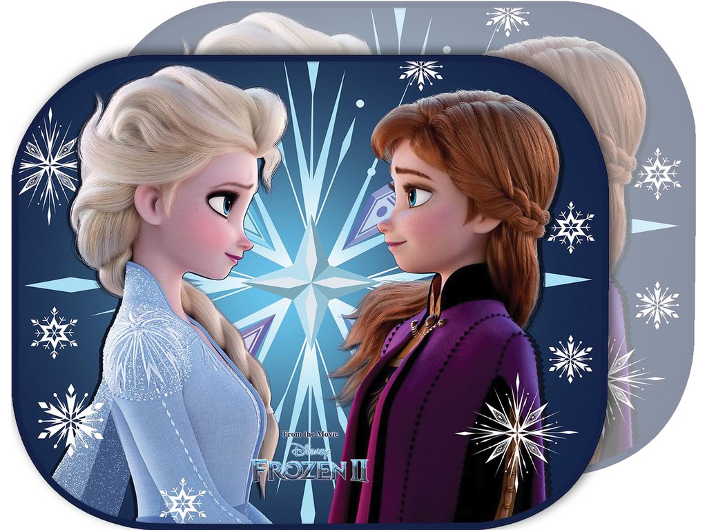 Set de 2 Parasolare Auto Pop-Up Disney Frozen - Protectie Solara Eficienta 44x35cm