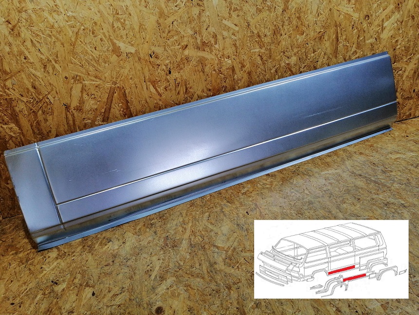 Segment element reparatie VW Transporter T3, 07.1979-1992, lungime 1300 mm, partea stanga