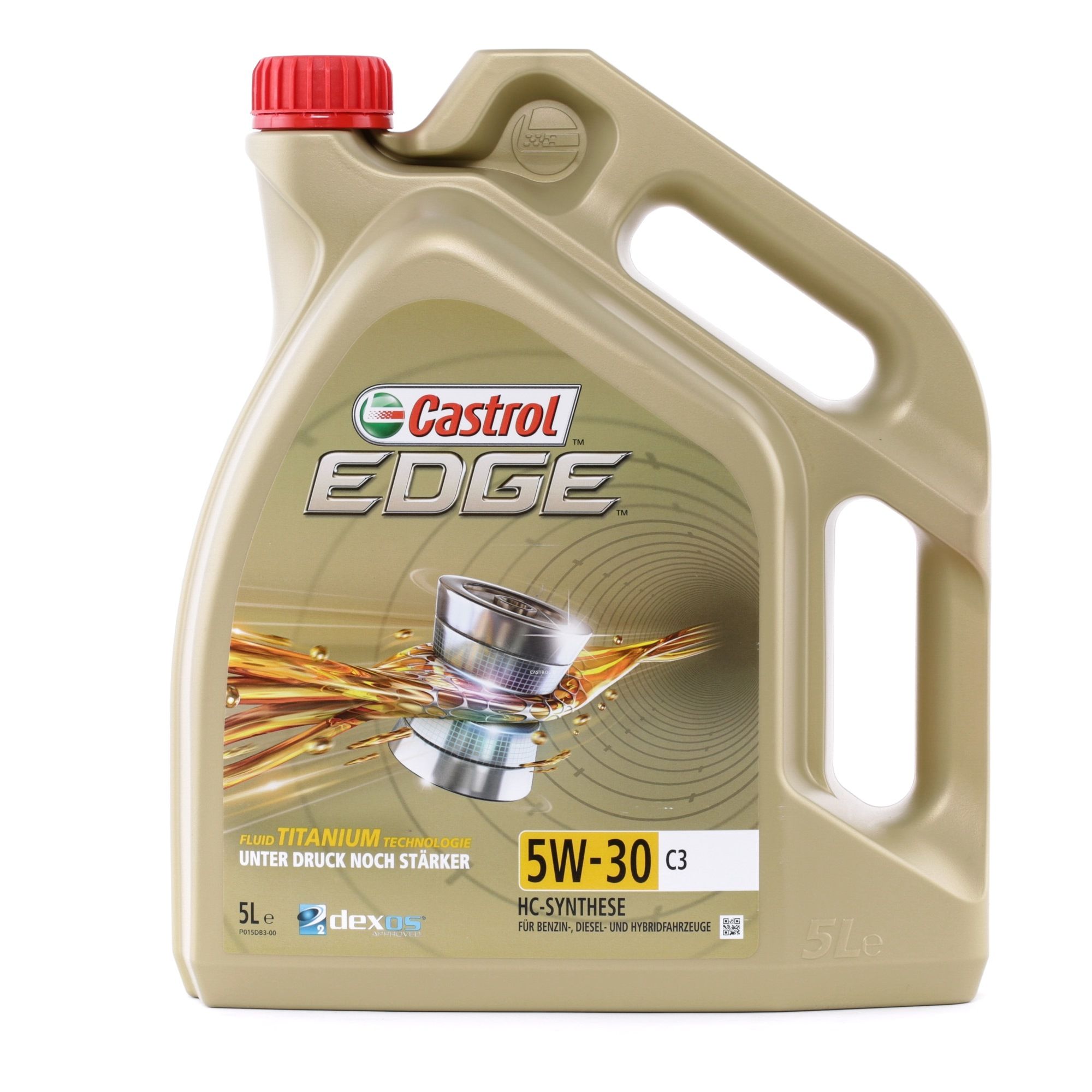 Ulei motor CASTROL EDGE TITANIUM FST 5W30 C3 , 5W30 5 litri 1552FD