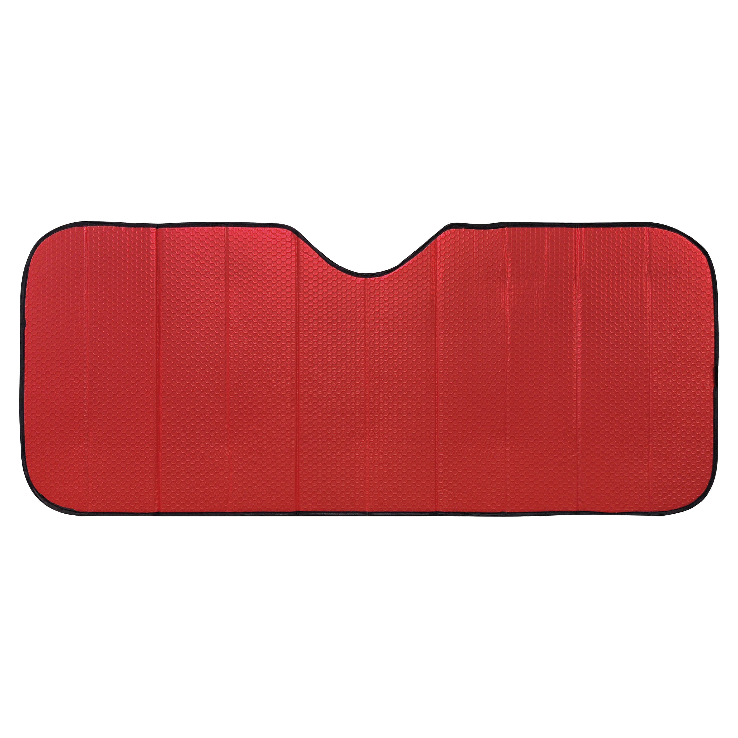 Parasolar parbriz fata pentru vara MATT L 145x70 cm Rosu