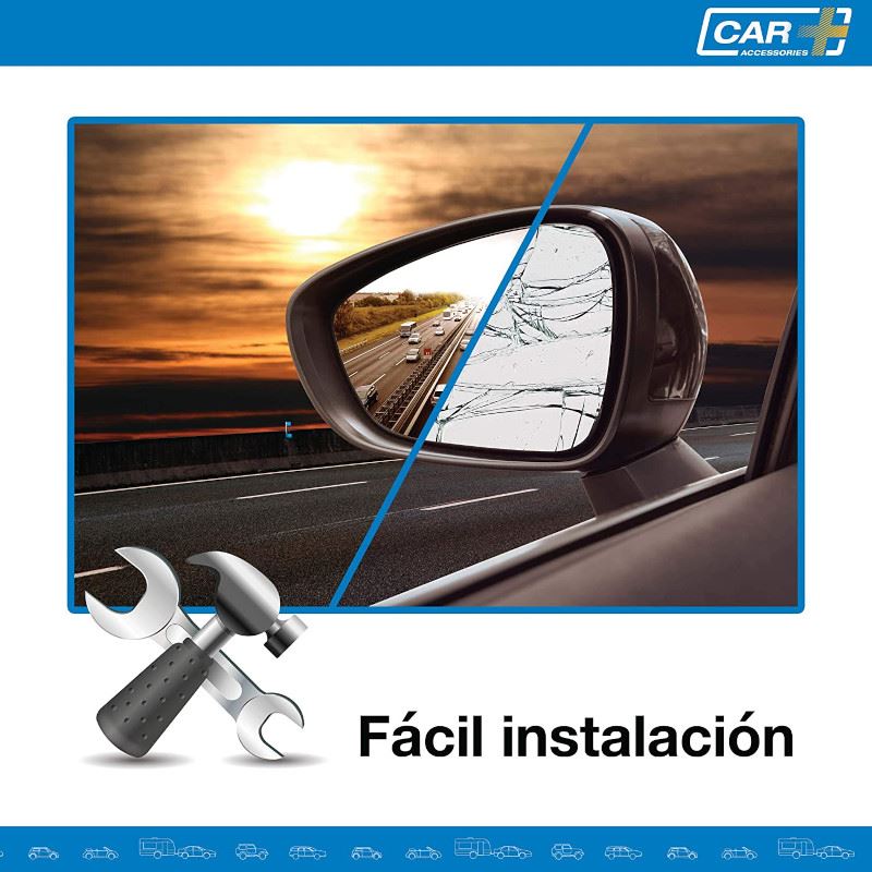 Folie Autocolanta pentru Repararea Oglinzii Auto 253 x 178 mm - Solutie Rapida si Eficienta
