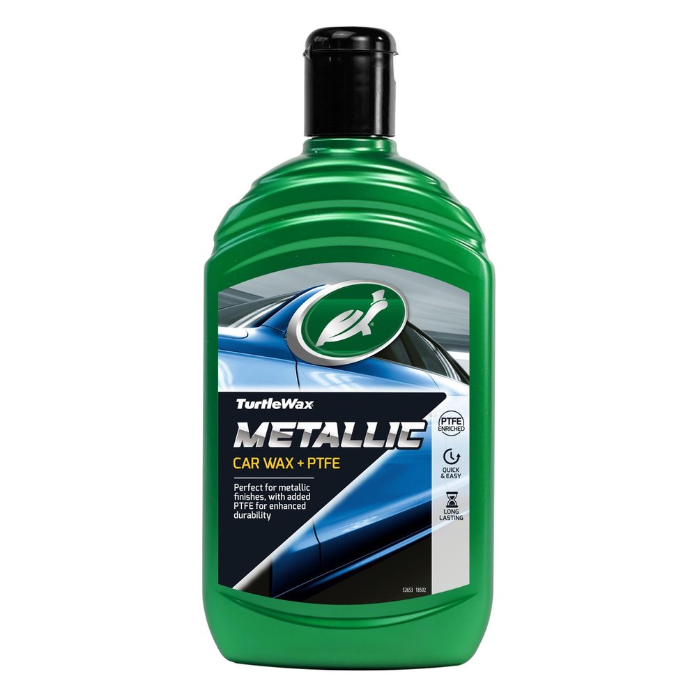 Ceara auto Turtle Wax FG8222 Metallic wax PTFE 500ml pentru vopsele metalizate