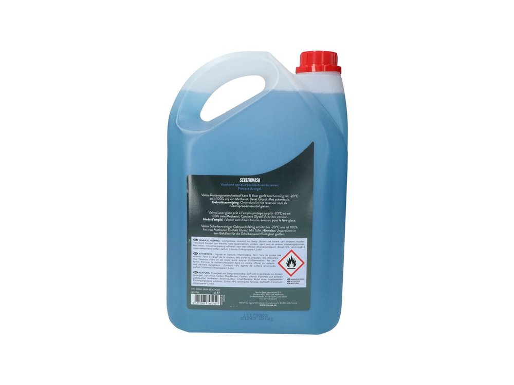 Parbrizol iarna Valma , solutie spalat parbriz pentru anotimpul de iarna 5L , -20 grade Celsius